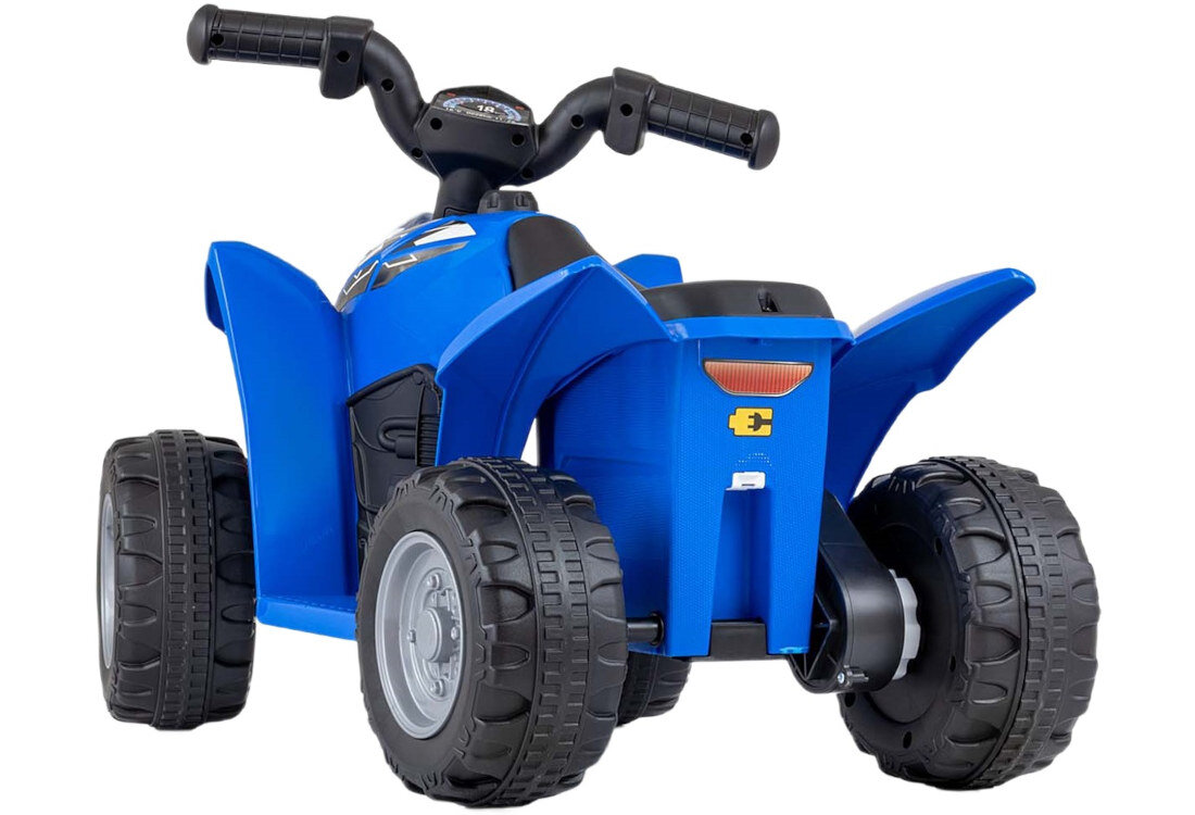 Quad elektryczny dla dziecka MILLY MALLY Honda ATV Niebieski normy bezpieczeństwa certyfikat CE metalowe osie kół koła z tworzywa stucznego od 24 miesiąca życia wiek waga prędkość