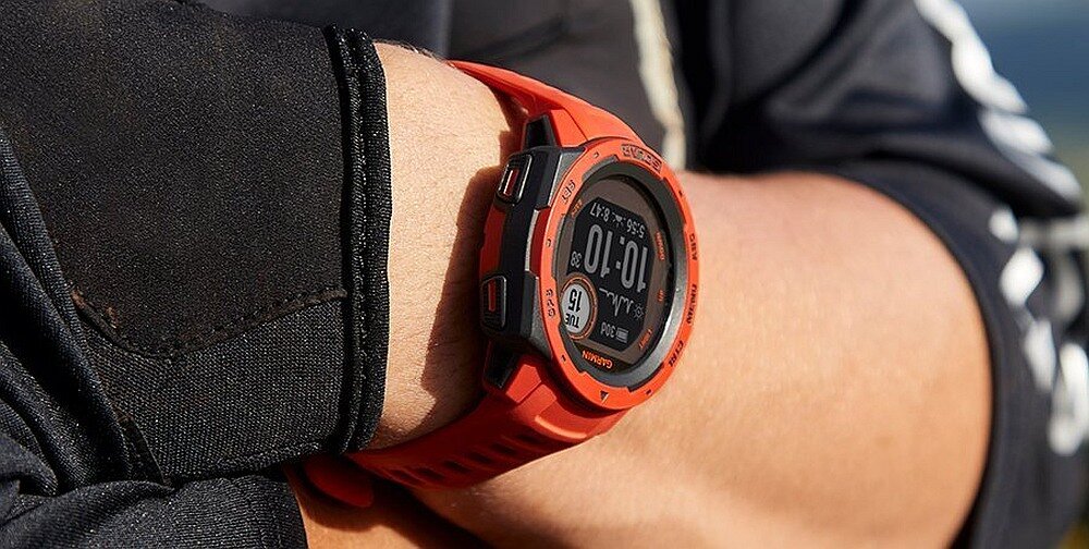 Zegarek sportowy GARMIN Instinct Solar stres pomiar tetno puls 