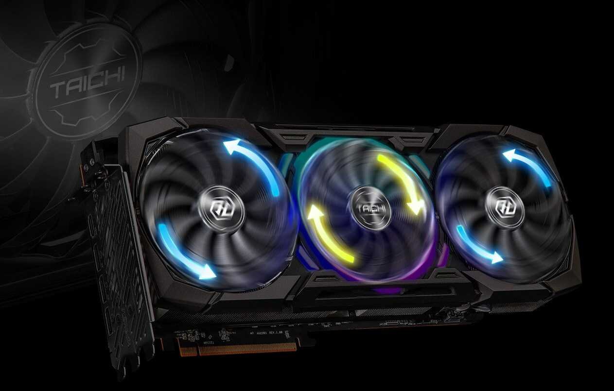 Karta graficzna ASROCK Radeon RX 7900 XTX Taichi OC 24GB - Wydajne chłodzenie