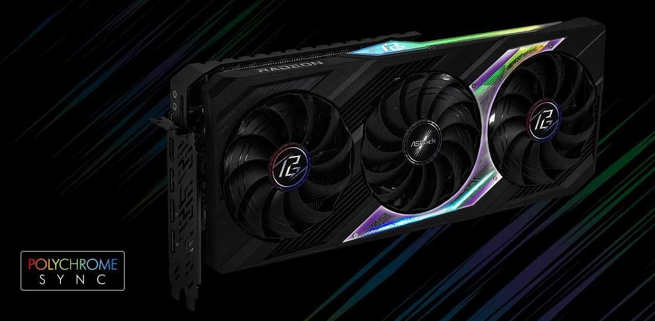 Karta graficzna ASROCK Radeon RX 7900 XT Phantom Gaming OC 20GB - Polychrome SYNC