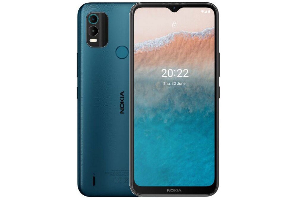Smartfon NOKIA C21 Plus ekran bateria aparat procesor ram pamięć pojemność rozdzielczość zdjęcia filmy opis dane cechy blokady system łączność wifi bluetooth obudowa szkło odporność porty muzyka transfer sieć przekątna matryca waga czujniki