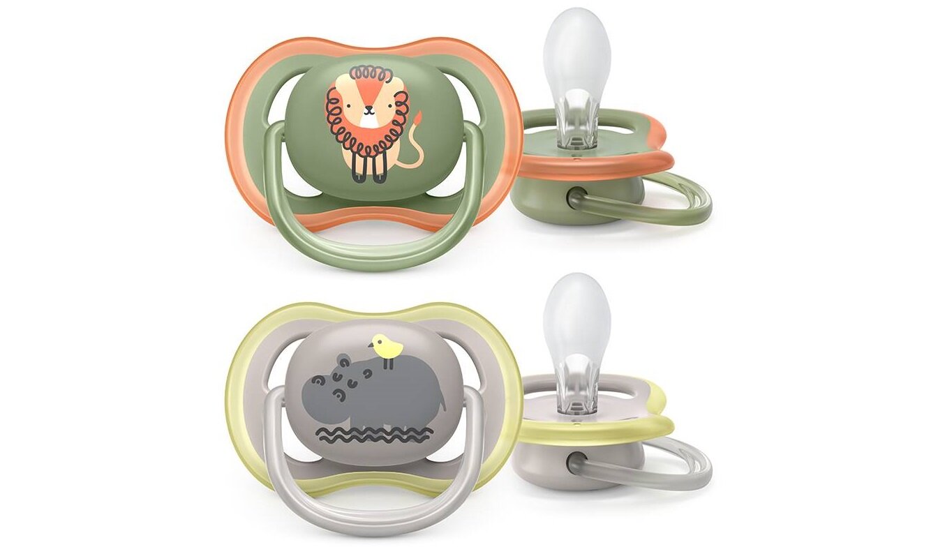 Smoczek PHILIPS Avent Ultra Air SCF085/17 (2 sztuki) końcówka elastyczność