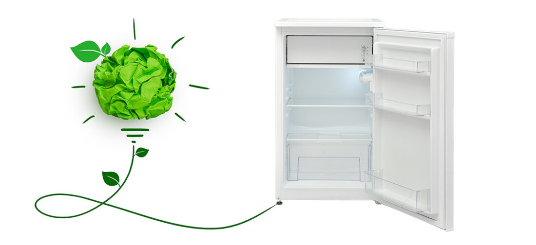 Lodowka FINLUX FR-FS1001FMI1W 82.1 cm Biala oszczednosc energii srodowisko klasa energetyczna F
