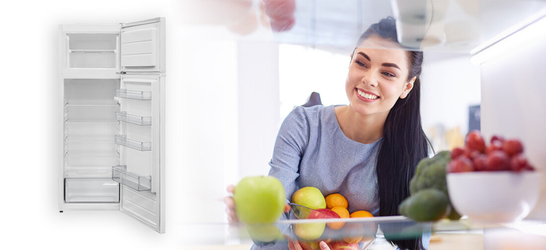 Lodowka FINLUX FR-FT283XFMI0W 160cm Biala oswietlenie LED