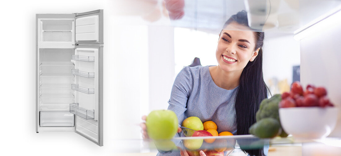 Lodowka FINLUX FR-FT283XFMI0S 160cm Srebrna oswietlenie LED