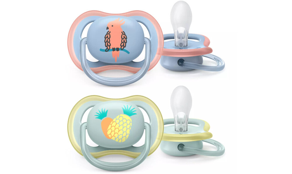 Smoczek PHILIPS Avent Ultra Air SCF085/12 (2 sztuki) końcówka elastyczność