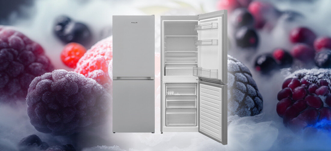 Lodowka FINLUX FR-FB252XFM0S 152cm Srebrna funkcjonalnosc trwalosc automatyczny system rozmrazania