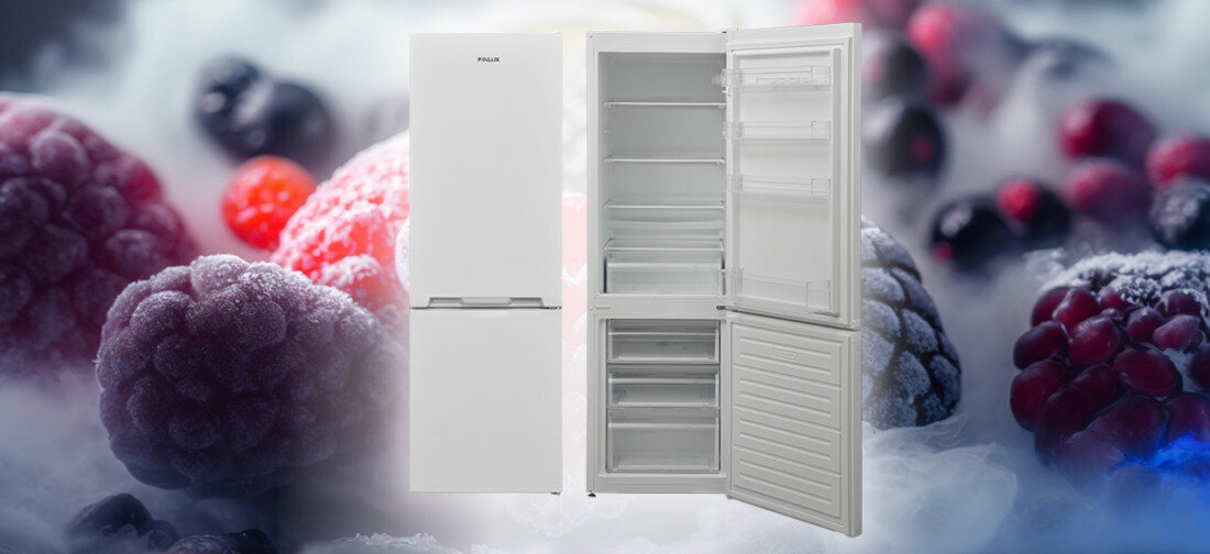 Lodowka FINLUX FR-FB278-1MI1W 170cm Biala  funkcjonalnosc trwalosc automatyczny system rozmrazania