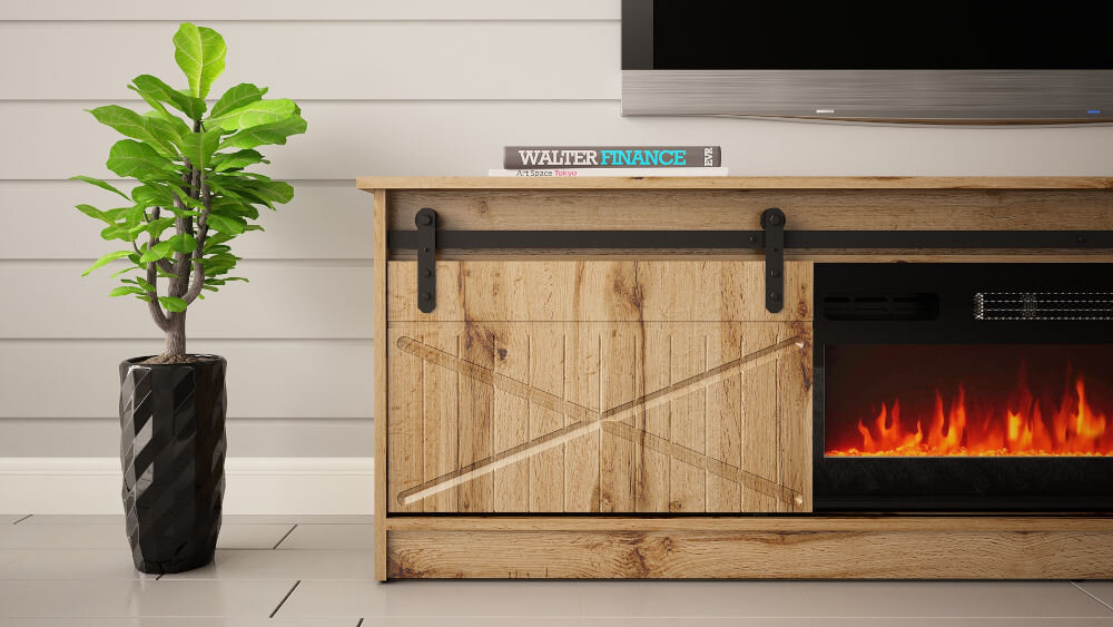 Szafka RTV CAMA MEBLE Granero - Uniwersalny design