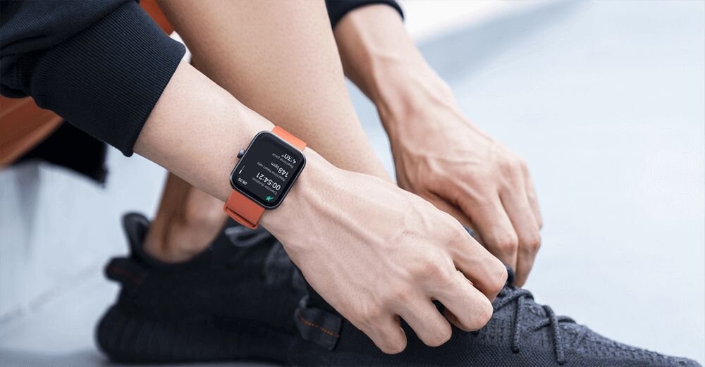 Smartwatch MAIMO WT2105 ekran bateria czujniki zdrowie sport pasek ładowanie pojemność rozdzielczość łączność sterowanie krew puls rozmowy smartfon aplikacja