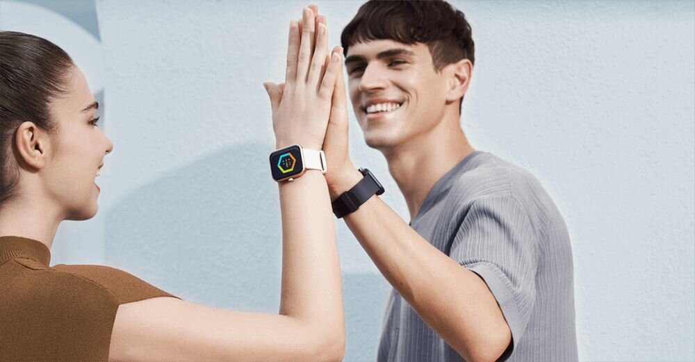 Smartwatch MAIMO WT2105 ekran bateria czujniki zdrowie sport pasek ładowanie pojemność rozdzielczość łączność sterowanie krew puls rozmowy smartfon aplikacja