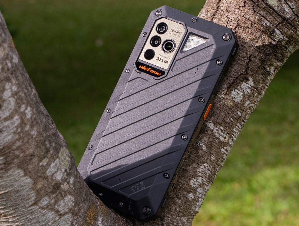 Smartfon ULEFONE Power Armor 18T ekran bateria aparat procesor ram pamięć pojemność rozdzielczość zdjęcia filmy opis dane cechy blokady system łączność wifi bluetooth obudowa szkło odporność porty muzyka transfer sieć przekątna matryca waga czujniki oled amoled ips