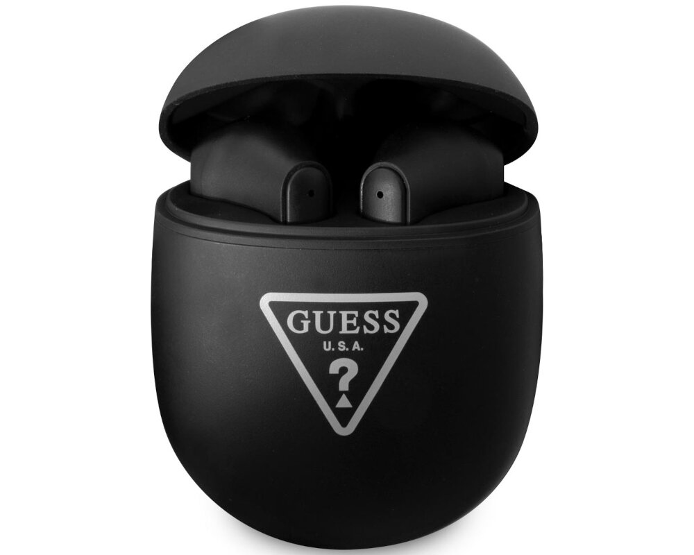 Słuchawki GUESS TWS Triangle Logo wykorzystują technologię Bluetooth, co oznacza, że można ich używać bezprzewodowoDDDDDDD