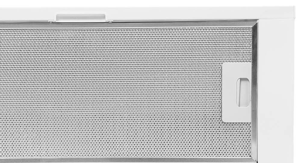 Okap FINLUX FE-50USAW bialy filtry przeciwtluszczowe wykonanie czyszczenie