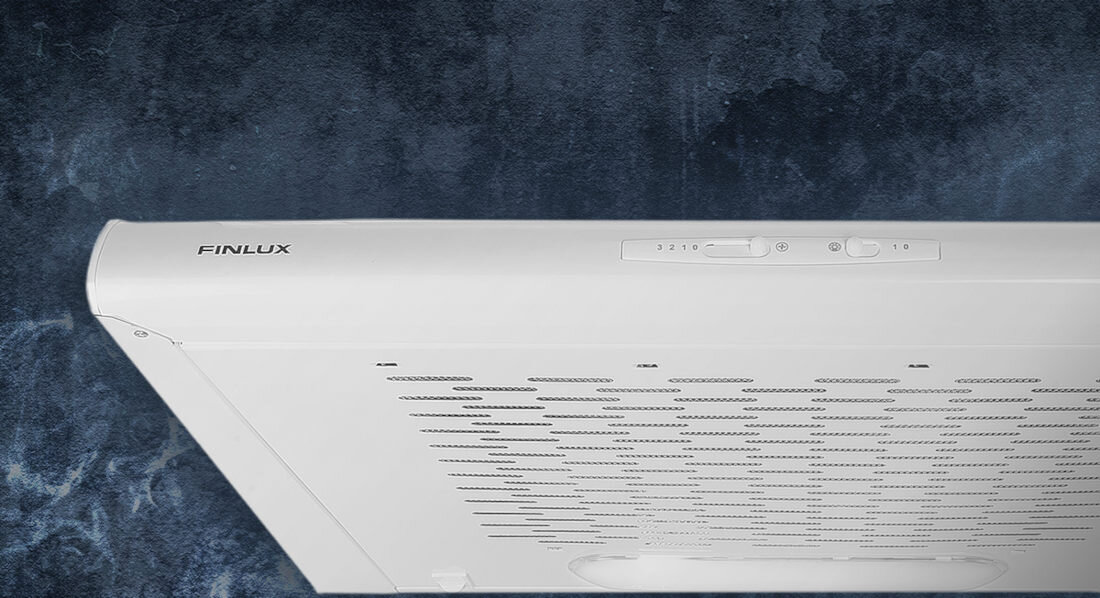 Okap FINLUX FE-60USAW bialy cicha i wydajna praca komfort
