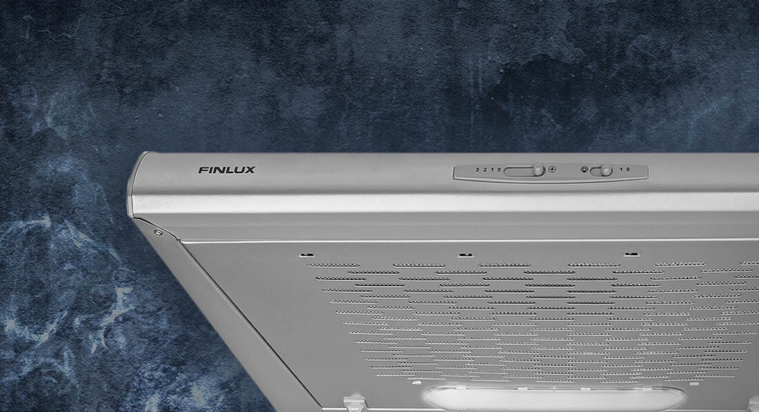 Okap FINLUX FE-60USAS Srebrny cicha i wydajna praca komfort