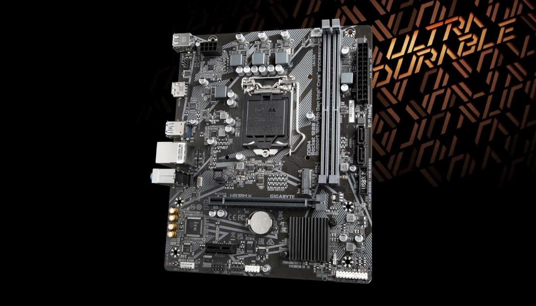 Płyta główna GIGABYTE H510M K - zasilanie