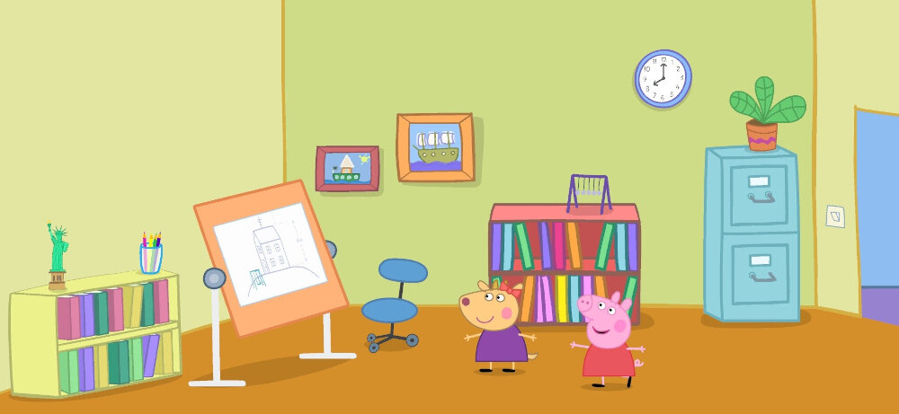 Świnka Peppa: Światowe Przygody Gra wycieczka rodzina nowy jork australia paryż dom budowa świat przygody postacie 