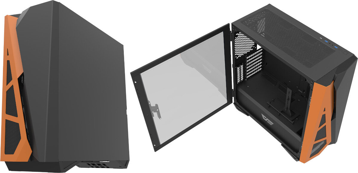 Obudowa DARKFLASH DLZ31 Mesh cechy typ wielkość siatka panel boczny funckje