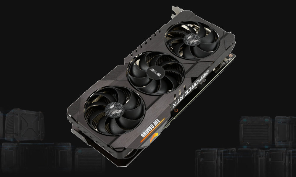 ASUS TUF Gaming GeForce RTX 3060 Ti 8GB OC skos