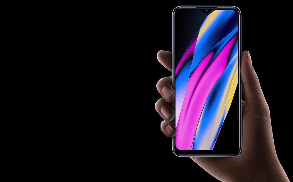 Smartfon REALME Narzo 50A Prime ekran bateria aparat procesor ram pamięć pojemność rozdzielczość zdjęcia filmy opis dane cechy blokady system łączność wifi bluetooth obudowa szkło odporność porty muzyka transfer sieć przekątna matryca waga czujniki