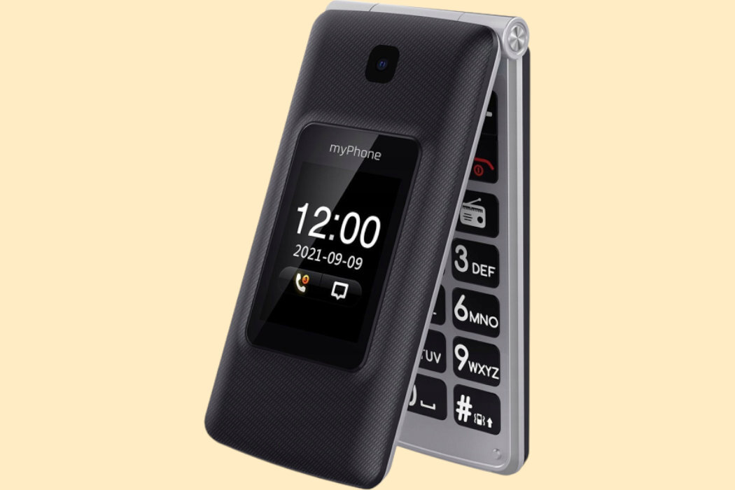 Telefon MYPHONE Tango LTE+ Czarno-srebrny aparat bluethooh dual sim sos ice bateria obsuługa wygoda ładowanie wyposażenie