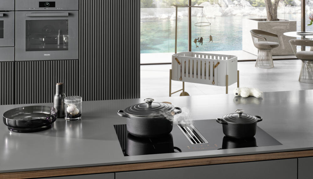 MIELE-KMDA-7272-FL-A-Silence silnik slence zapach tłuszcz usuwanie wentylator hałas redukcja