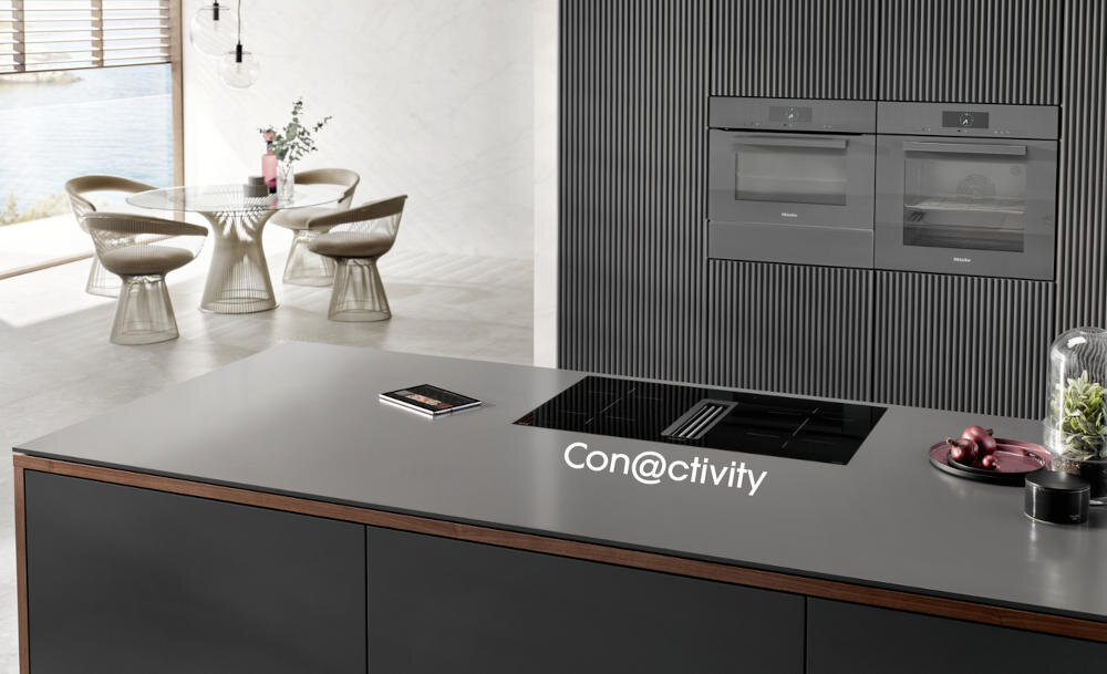 MIELE-KMDA-7272-FL-A-Silence conectivity gotowanie wyciąg płyta ustawienia regulacja poziom wydajności wentylator