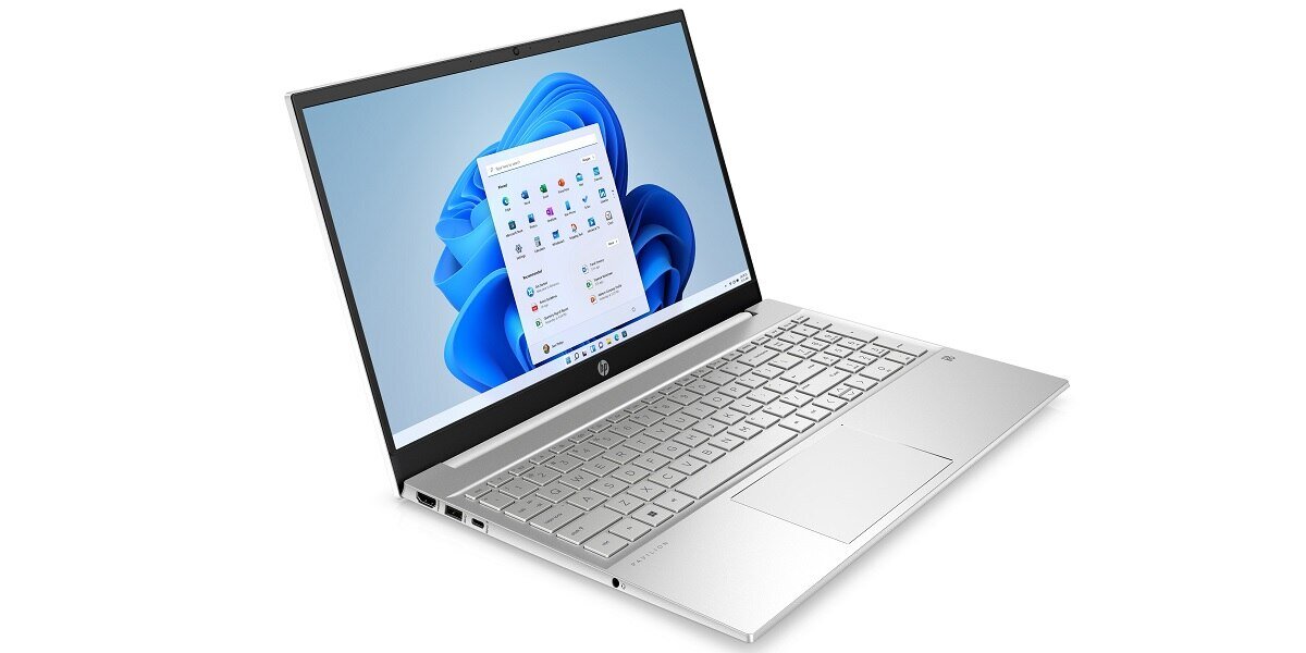 Laptop HP Pavilion 15 procesor rdzenie taktowanie wydajność rozrywka praca kąty widzenia rozdzielczość karta graficzna jakość dysk RAM ekran częstotliwość złącza