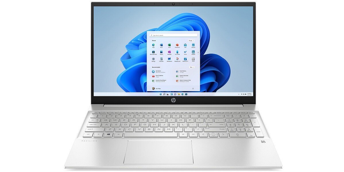 Laptop HP Pavilion 15 procesor rdzenie taktowanie wydajność rozrywka praca kąty widzenia rozdzielczość karta graficzna jakość dysk RAM ekran częstotliwość złącza