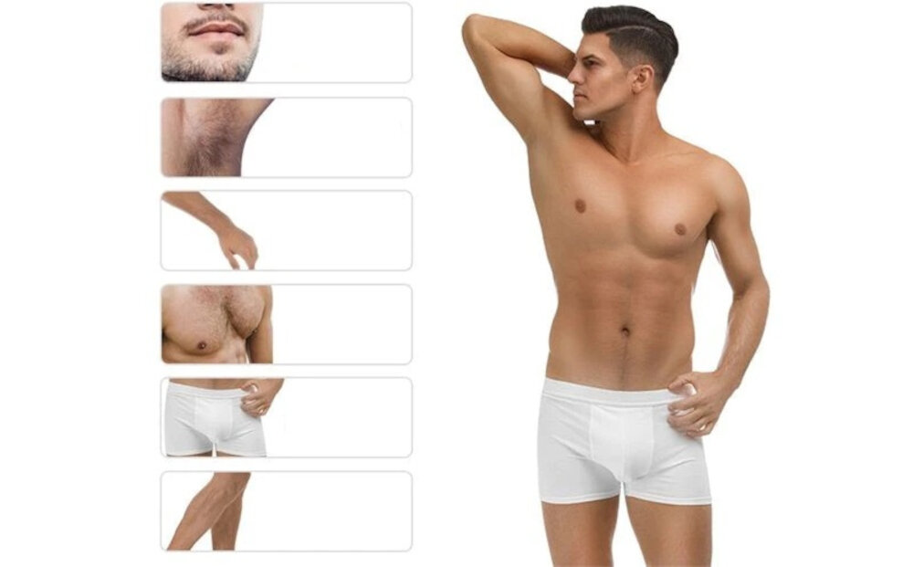 Depilator KENSEN Hammer IPL MZ-IPL01 do roznych obszarow uzytkowanie mozliwosci korzystanie depilacja