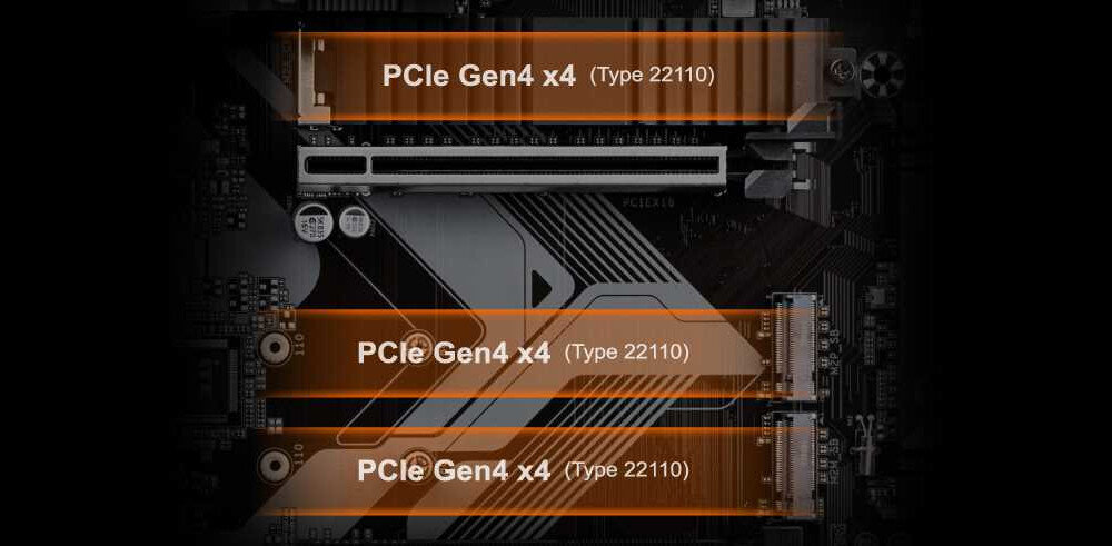 Płyta główna GIGABYTE B760 Gaming X - SSD NVMe
