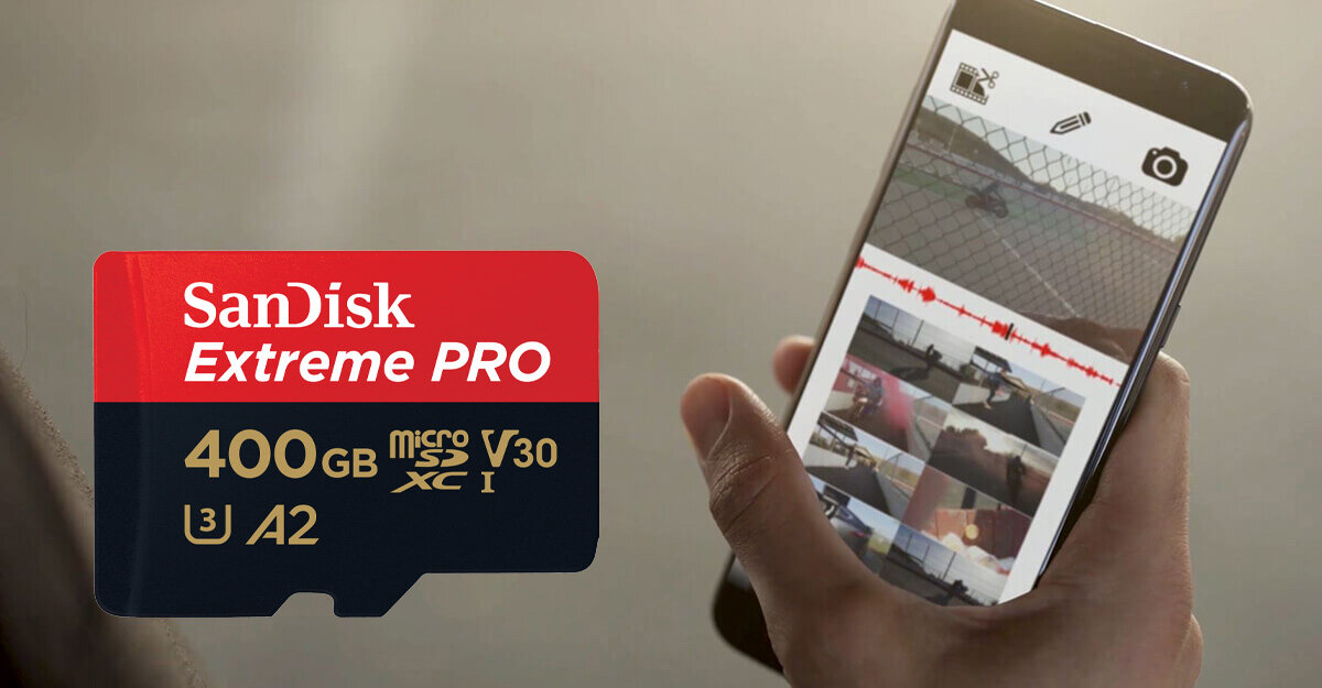 zdjęcie lifestyle plus zdjęcie karty pamięci