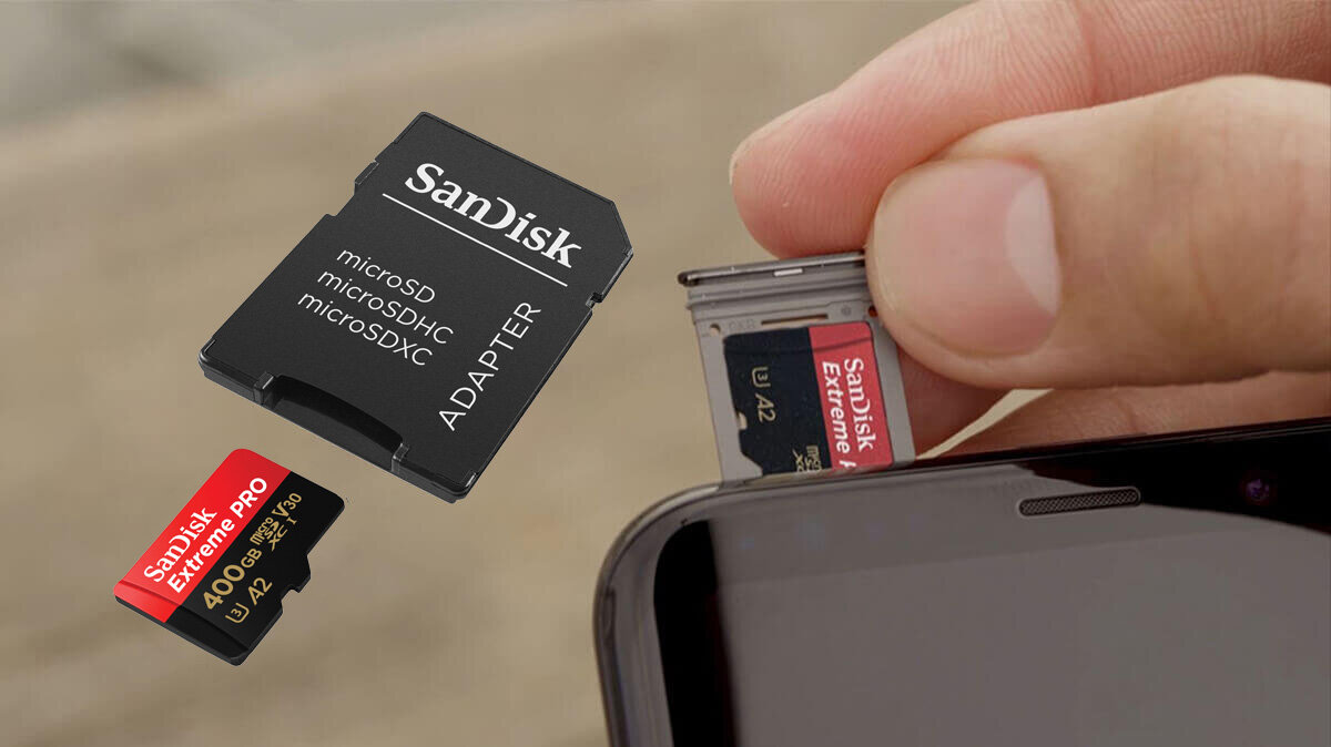 zdjęcie lifestyle plus zdjęcie karty pamięci