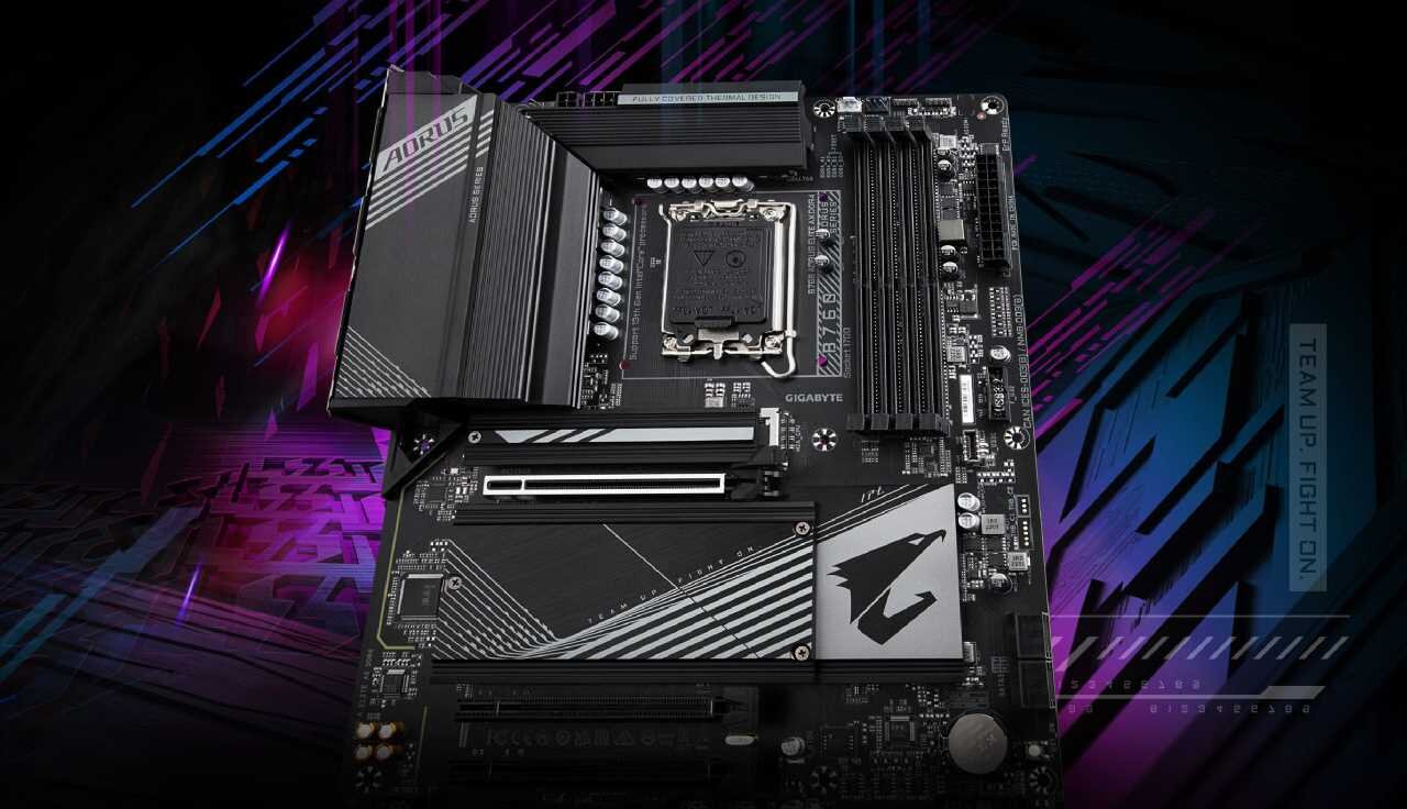 Płyta główna GIGABYTE B760 Aorus Elite AX DDR4 - Płyta główna
