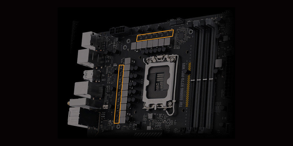 Płyta główna ASROCK B760 Pro RS - chłodzenie