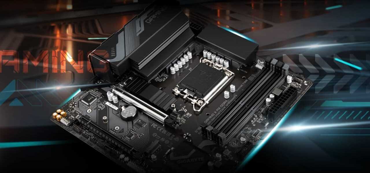 Płyta główna GIGABYTE B760M Gaming X AX DDR4 - B760M