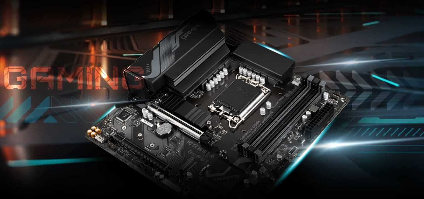 Płyta główna GIGABYTE B760M Gaming X DDR4 - design