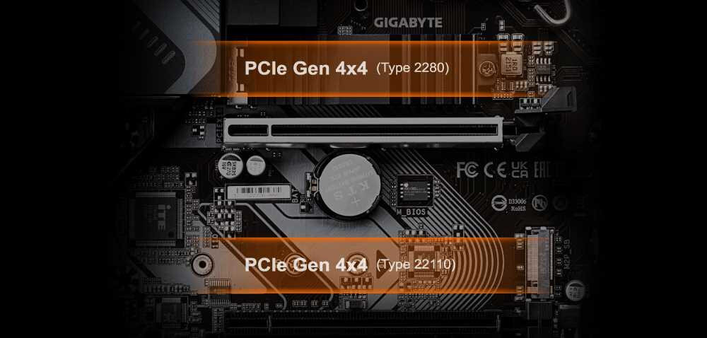 Płyta główna GIGABYTE B760M Gaming X DDR4 - PCIe