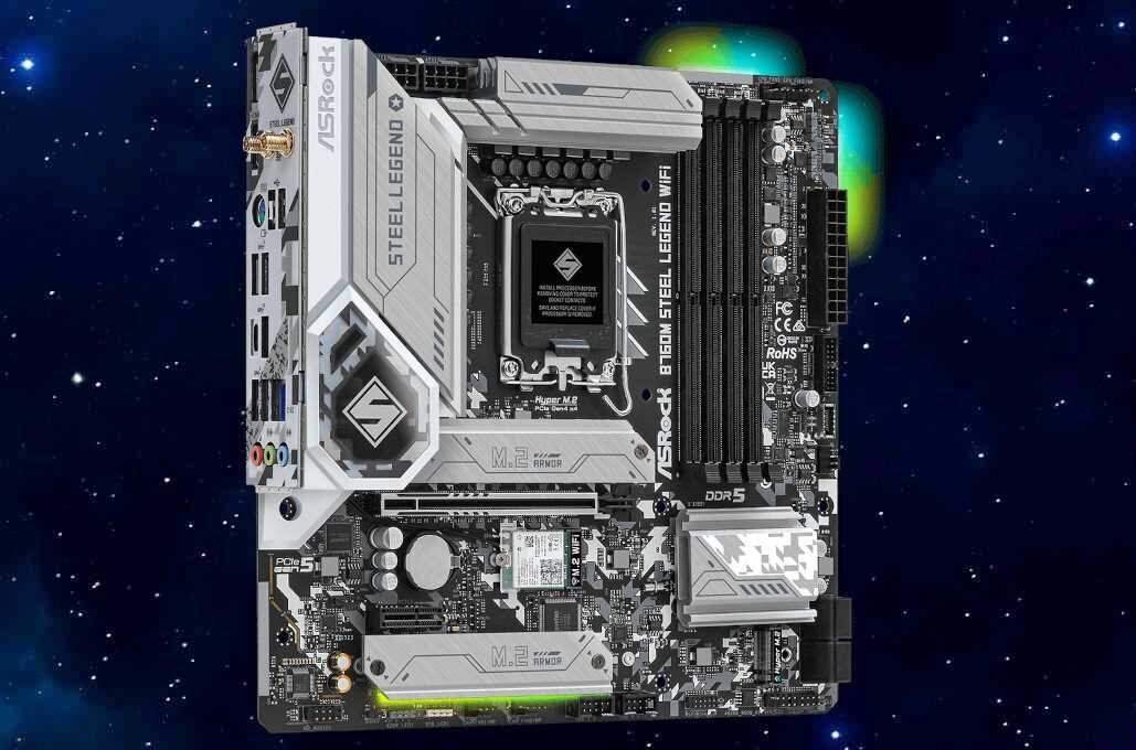 Płyta główna ASROCK B760M Steel Legend WiFi - RGB