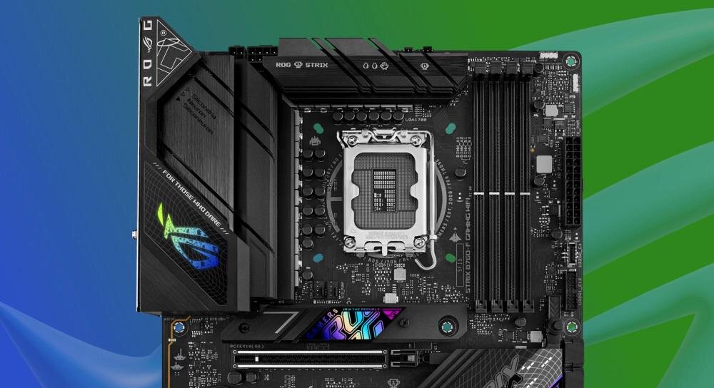 Płyta główna ASUS ROG Strix B760-F Gaming WiFi - ASUS Aura