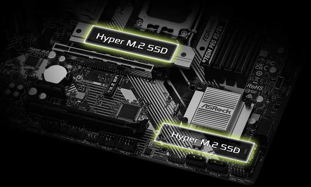 Płyta główna ASROCK B760M Pro RS D4 - PCIe Gen4