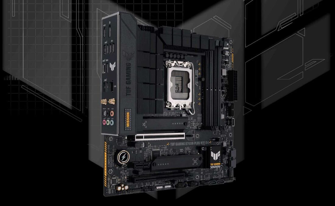 Płyta główna ASUS TUF Gaming B760M-Plus D4 - Intel Core