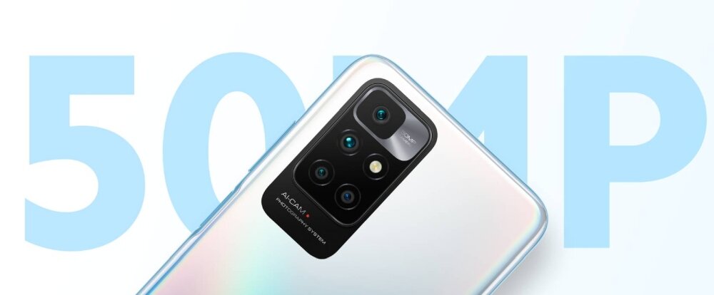 Smartfon XIAOMI Redmi 10 2022 ekran bateria aparat procesor ram pamięć pojemność rozdzielczość zdjęcia filmy opis dane cechy blokady system łączność wifi bluetooth obudowa szkło odporność porty muzyka transfer sieć przekątna matryca waga czujniki
