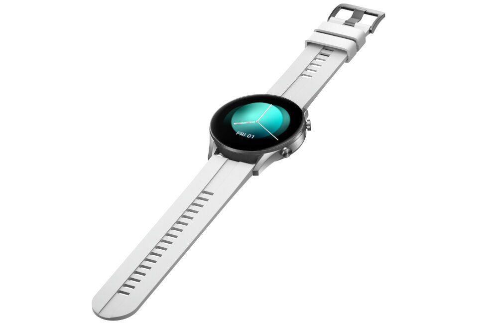 Smartwatch ORO-MED Oro-Smart FIT7 Pro ekran bateria czujniki zdrowie sport pasek ładowanie pojemność rozdzielczość łączność sterowanie krew puls rozmowy smartfon aplikacja
