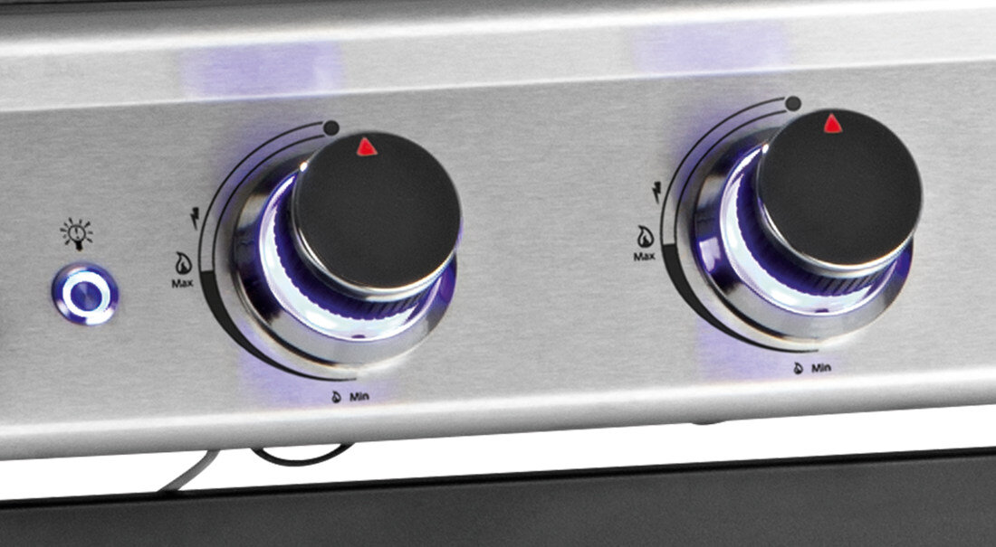 Grill gazowy LANDMANN 05199 pokretla LED