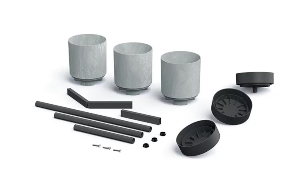 PROSPERPLAST Bloomie Stand IKD3L-422U kompozycja rośliny wnętrze kwietnik wysokość