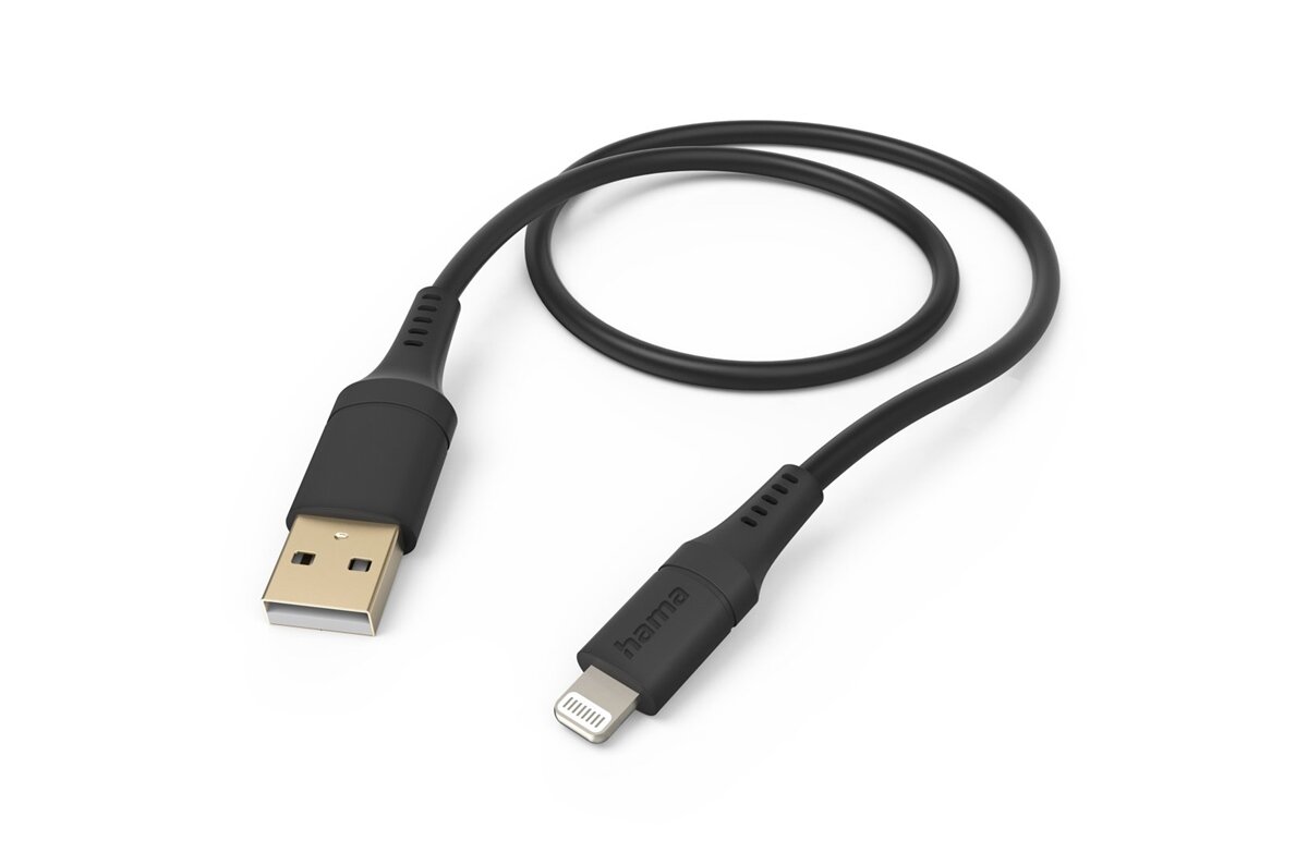 zdjęcie kabla ładującego USB-A - LIGHTNING 1,5m