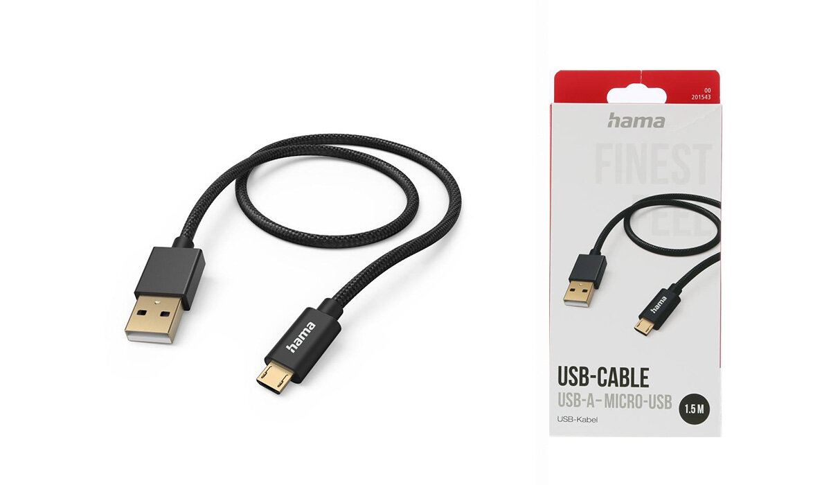 zdjęcie KABEL ŁADUJĄCY DATA FABRIC USB-A- MICRO-USB