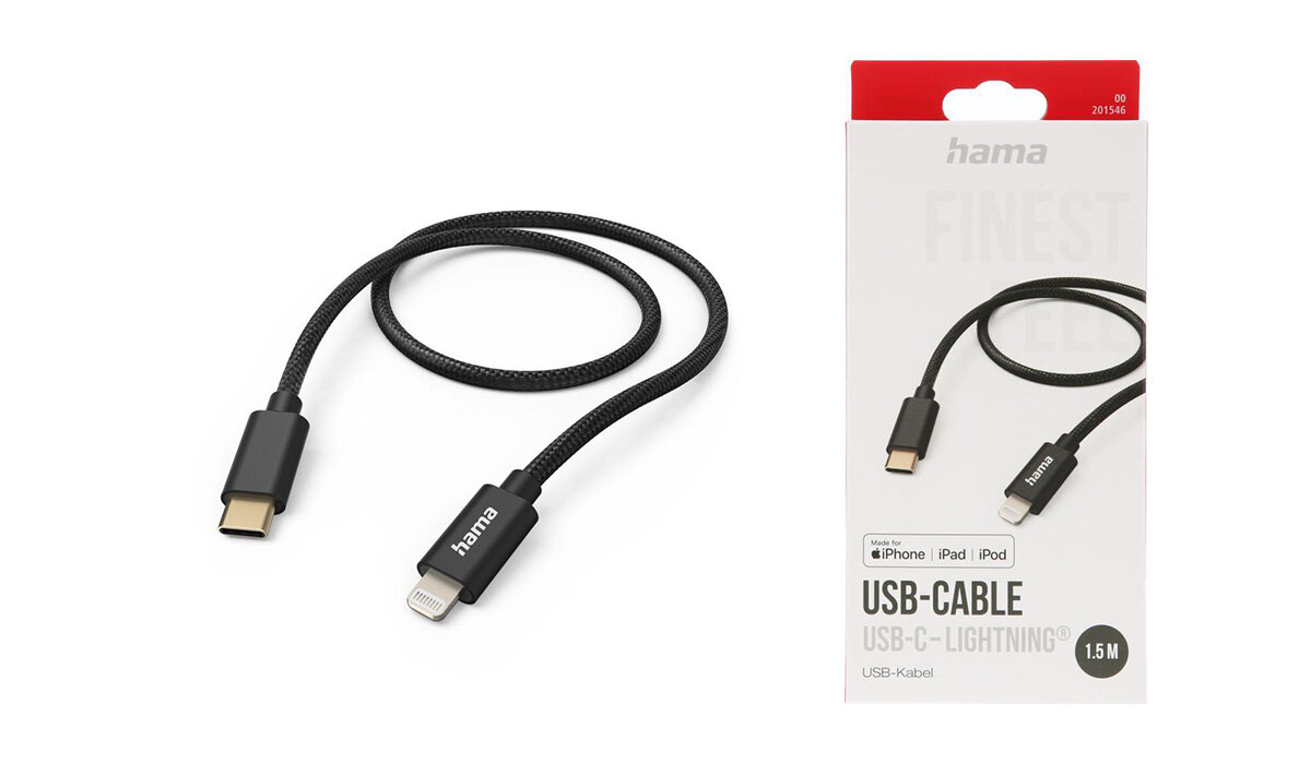 zdjęcie KABEL ŁADUJĄCY USB-C- LIGHTNING